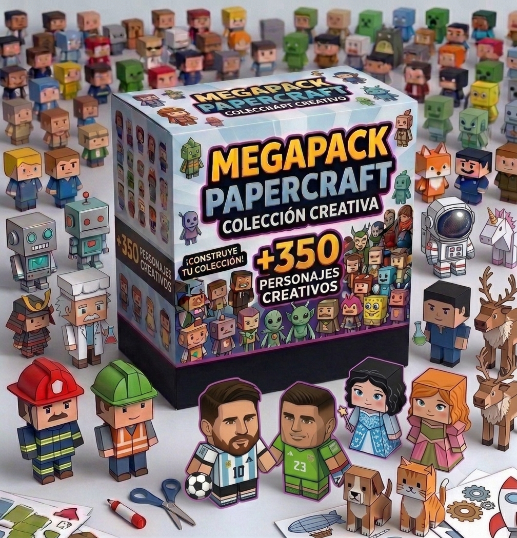 Mega Kit  ✨️  +350 personajes para armar!💡